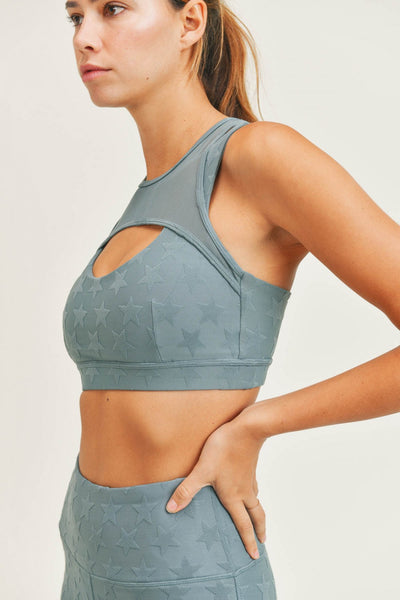 Textured Sports Bra